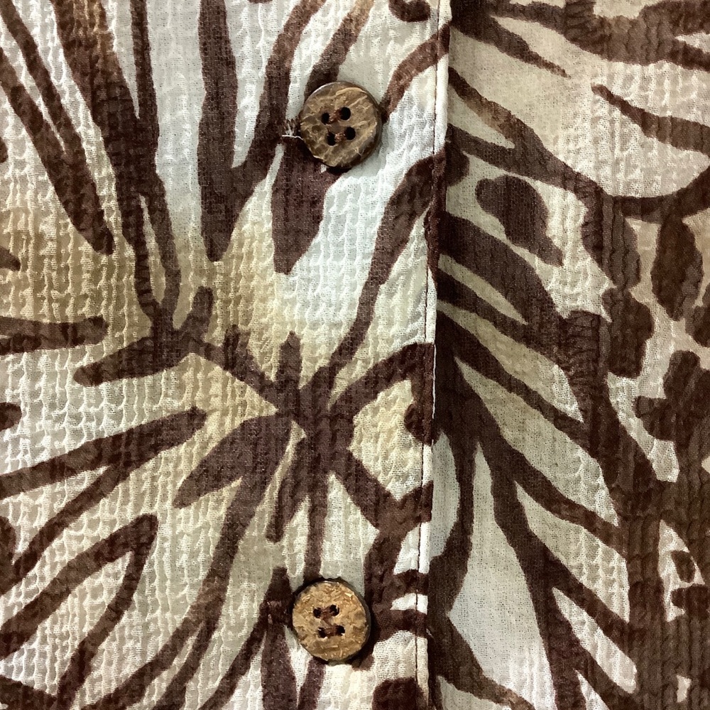 ALFRED DUNNER Sheer Floral Print Top 45 - Picture 7 of 11